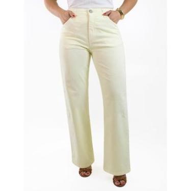 Imagem de Calça Feminina Wide Leg Sarja Candy Colors Anticorpus-Feminino