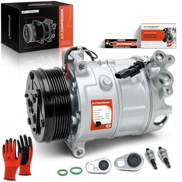 Imagem de A-Premium Compressor De Ar Condicionado Com Embreagem Compatível Land Rover Range 2013-2022, Lr4 2014-2016, Discovery E Jaguar F-Pace, Xf, Xj, Xe, F-Type, E-Pace