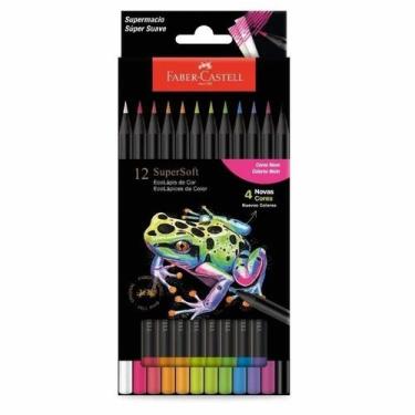 Imagem de Lápis de Cor Faber Castell Super Soft 12 Cores Neon