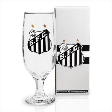 Imagem de Taça De Vidro Santos 300Ml Oficial - Sude Presentes