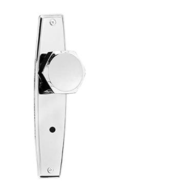 Imagem de Conjunto Fechadura Banheiro 1000 Bola Cromado - Silvana