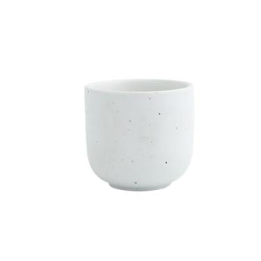 Imagem de Caneca de chá Caneca de cerâmica para chá da tarde, estilo sushi, com leite, retrô, branca, padrão bolinhas Xícaras de café