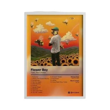 Imagem de Pôster De Canvas Tyler the Creator Rap Hip Hop Rock Flower Boy Fairy A