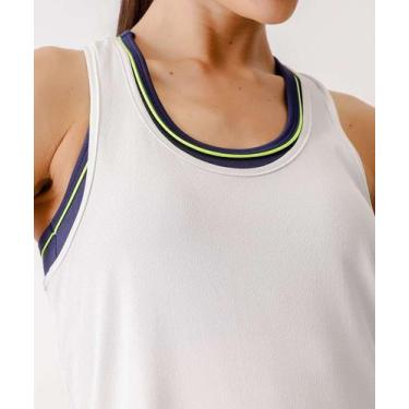 Imagem de Blusa Regata Feminina Fitness Marisa-68089, Off white, M