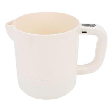 Imagem de TARSHYRY Batedor de Ovos Elétrico, Misturador Portátil Sem Fio 2 Em 1 Com Tigela de Lavagem de Arroz de 1L para Misturar Mistura e Preparação de Refeições