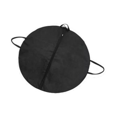 Imagem de Colaxi Bolsa organizadora para vestidos com zíper frontal, portátil, 106x106x5cm, prática, versátil e elegante, ideal para organizar saias de tule.