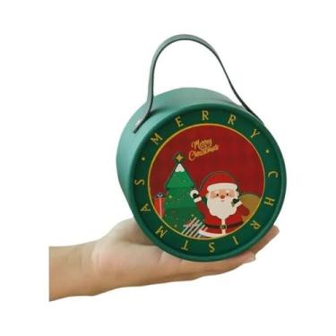 Imagem de Caixa De Presente De Maçãs De Natal, Embalagem De Frutas Para a Vésper