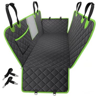 Imagem de Capa Pet Veicular Impermeável Verde – Proteção para Bancos, Antiderrapante e Ajustável para Todos os Carros