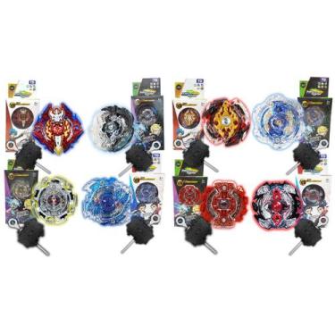 Imagem de Kit 4 Beyblade Burst + 4 Lançadores Beyblade Burst Extreme Gyro - TD, 