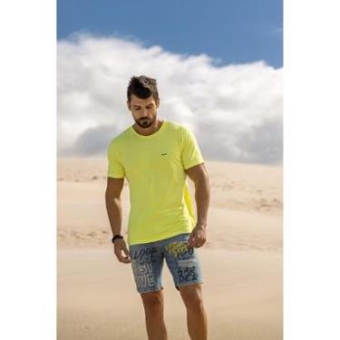 Imagem de Bermuda Masculina Jeans Trich Slim Destroyed 115-Masculino