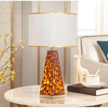 Imagem de Luxo Contemporâneo Lâmpada de Mesa LED Criatividade Americana Sala de Estar Quarto Estudo Villa Hotel Cama Mesa Luz (Estilo 171)