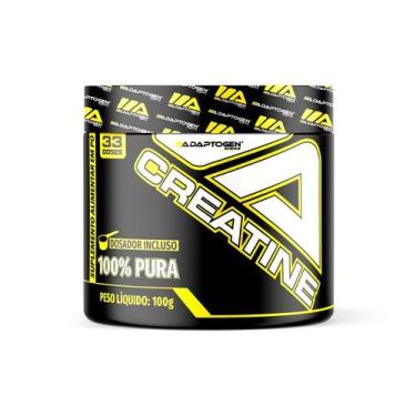 Imagem de Creatina Adaptogen 100 Pura Monohidratada Força Volume Massa Muscular 