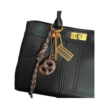 Imagem de Chaveiro Criativo De Corda Trançada Com Laço, Decoração Antiperda Para