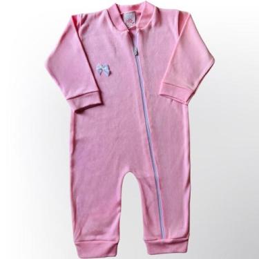 Imagem de Kit 5 Pijama para Bebê com Ziper Conforto sem Complicações - Jolen Bab