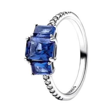 Imagem de Anel De Coroa Em Forma De Árvore Da Família Em Prata S925 Para Mulhere