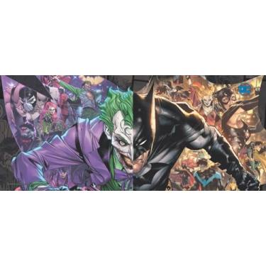 Imagem de Trend Setters DC Comics – Batman e Coringa – Inserção de foto FilmPix durável de 45,72 cm x 20,32 cm – NÃO feito de papel – Oficialmente licenciado colecionável – Feito para nossa tela de luz FilmPix
