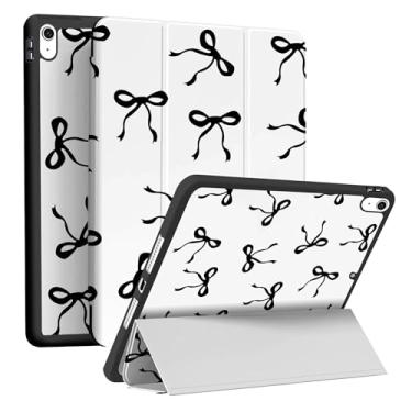 Imagem de RQYDYZMJ Capa para iPad Air 11 polegadas M3 2025 M2 2024, iPad Air 5ª 2022/4ª geração 2020 11 polegadas, hibernar/despertar automático, suporte inteligente com três dobras à prova de choque para