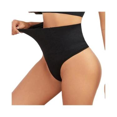 Imagem de Calcinhas Femininas Sem Costura De Cintura Alta Flarixa Com Controle D