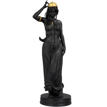 Imagem de Estátua Pombagira Rainha Imagem Umbanda Candomblé (Cor Cobre Antigo)