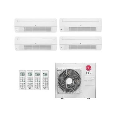 Imagem de Ar-Condicionado Multi Split Inverter LG 36.000 (1x Evap Cassete 1 Via 7.000 + 3x Evap Cassete 1 Via 12.000) Quente/Frio 220V