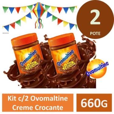 Imagem de Kit c/2 Ovomaltine Creme Crocante 260g