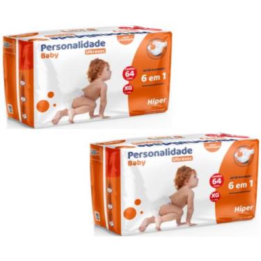 Imagem de Fralda Personalidade ultrasec 2 Pacote tamanho XG Com 128 unidades - d