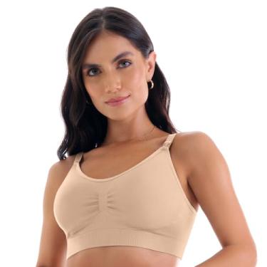 Imagem de Sutiã Amamentação Sem Costura - Zee Rucci-Bege-46