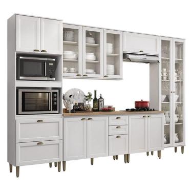 Imagem de Cozinha Modulada Classy Composição 3 Branco - Thb