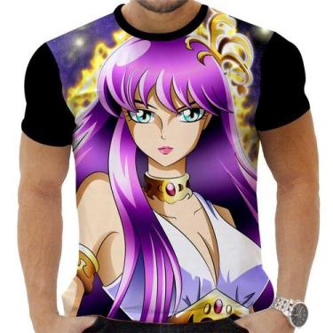 Imagem de Camiseta Camisa Personalizada Anime Cavaleiros do Zodíaco 17 - Zahir S