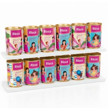 Imagem de Kit 12 Lenços Antissépticos Ricca 30 Un - Limpeza Segura