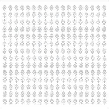 Imagem de Toalha De Mesa Quadrada Tecido Oxford Branca ornamento -140x140cm - Fa