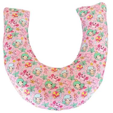 Imagem de Almofada Amamentação Para Bebê Menina Sereia - Avm Enxovais