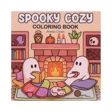 Imagem de Livro De Colorir Para Adultos E Adolescentes: Spooky Cutie Vol 2 - Cri