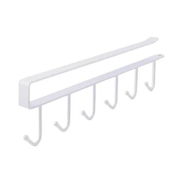 Imagem de Prateleira De Armazenamento Multifuncional Com 6 a 12 Ganchos, Organiz