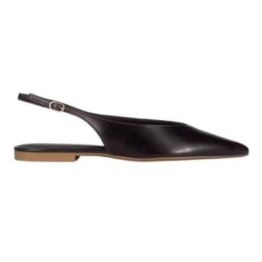 Imagem de Sapatilha Arezzo Slingback Bico Fino Elegante-Feminino
