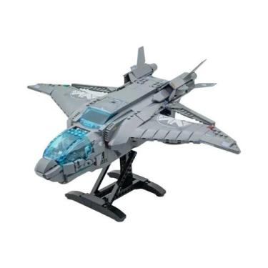 Imagem de Brinquedo De Modelo De Naves Militares Quinjet Fighter Para Meninos, B