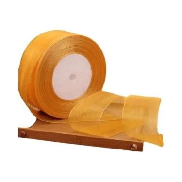 Imagem de Fita De Organza 50 Jardas 12-40mm Para Embalagem De Presentes, Casamen