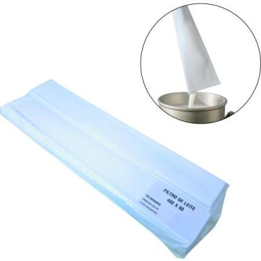Imagem de Filtro de Leite 450 X 60mm Com 100 Unidades para Ordenha Canalizada em