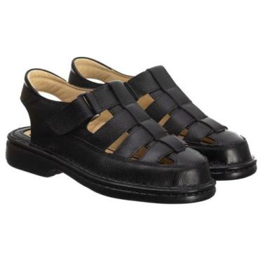 Imagem de Sandália Masculina Moderna Macia Antistress Premium Fechada Leve Ranst