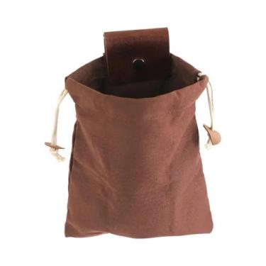 Imagem de Bolsa De Cintura De Couro Para Camping, Caça, Colheita De Vegetais E F