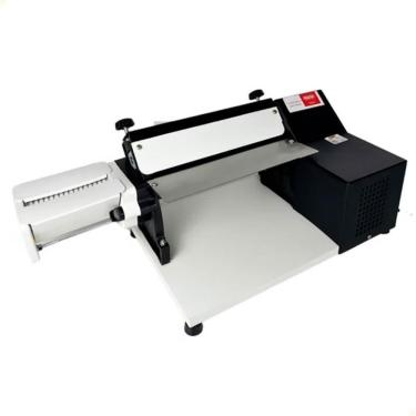 Imagem de Cilindro Laminador Elétrico Malta 28 Cm Com Cortador De Talharim Preto 110V 3117003
