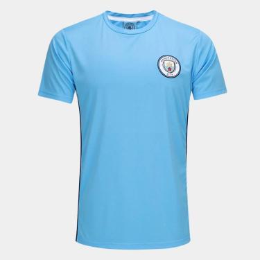 Imagem de CAMISETA BALBOA MANCHESTER CITY JUVENIL 14643 AZUL CLARO 12-Unissex