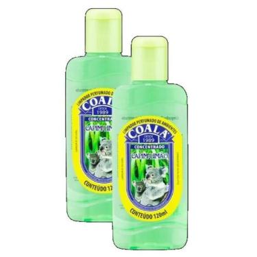 Imagem de 2 Essência Para Limpeza Concentrada Coala Capim Limão 120Ml