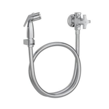 Imagem de Ducha Higiênica Deca Max Cromado Com Registro E Derivação 1984.C34.ACT