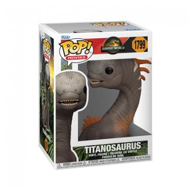 Imagem de Funko Pop! Titanosaurus Jurassic World Rebirth Multicolorido figura em vinil colecionável 13 cm