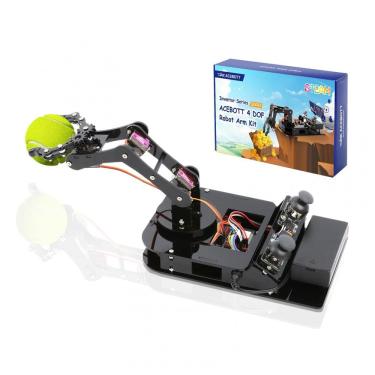 Imagem de Kit Braço Robótico ACEBOTT 4 DOF com ESP32 - Controle Remoto via App, Compatível com Ar...