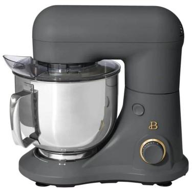 Imagem de Batedeira planetária Beautiful 5,0L cinza com tigela inox, 12 velocidades, cabeça basculante, 300W, 110V