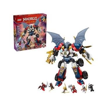 Imagem de ROBÔ LEGO NINJAGO ULTRA COMBINADOR DO ZANE 4 EM 1 1187 PEÇAS 71834