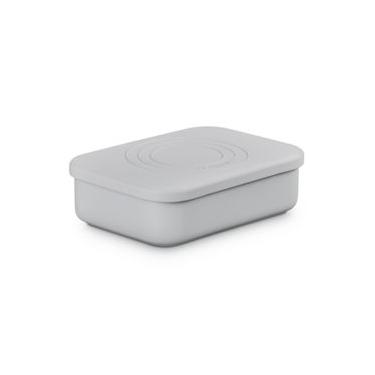 Imagem de POTE DE SILICONE LE CREUSET RETANGULAR 500ML CINZA VAPEUR 42417174320000