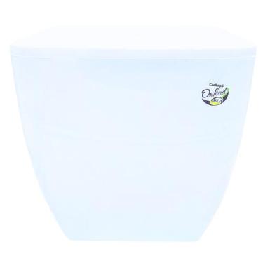 Imagem de Vaso Quadrado Oxford (30X30) Cor Branco OKLA